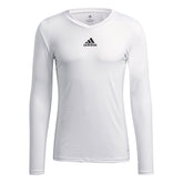 Adidas Team Base Long Sleeve Tee (M) (White)