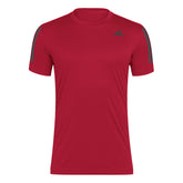 Adidas Club 3 Stripes Tee (M) (Better Scarlet)