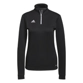 Adidas Entrada 22 1/2 Zip Training Top (W) (Black)