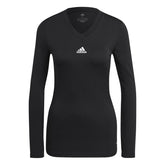 Adidas Team Base Long Sleeve Tee (W) (Black)