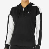 Fila La Finale Half Zip Hoodie (W) (Black)