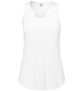 Augusta Lux Tri-Blend Tank (W) (White)