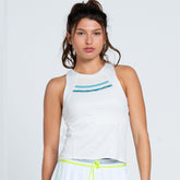 Lucky In Love Ace Of Steel Tank W/ Bra (White)