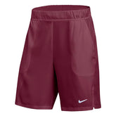 Nike Court Flex 9" Short (M) (Maroon)