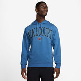 Nike Court Heritage Fleece Hoodie (M) (Star Blue)