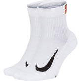 Nike Multiplier Max Ankle Sock (2X) (White)