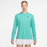 Nike Uv Advantage Half Zip Top (W) (Green Frost)