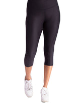 Bloquv Compression Capri Tights (W) (Black)