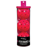 Franklin X-40 Outdoor Pickleballs (3X) (Pink)