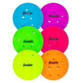 Franklin Neon X-40 Outdoor Pickleballs (6X)