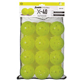 Franklin X-40 Outdoor Pickleballs (12X) (Optic Yellow)