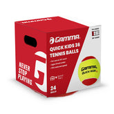 Gamma Quick Kids 36 Tennis Balls (Box 24X)