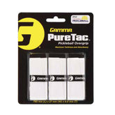 Gamma Puretac Pickleball Overgrip (3X) (White)