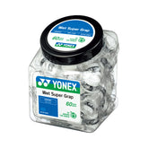 Yonex Wet Super Grap Overgrip Bucket (60X) (White)