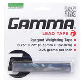 Gamma Lead Tape 0.25" X 72" (1X)