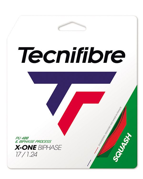Tecnifibre X-One Biphase Squash 18g (Red)