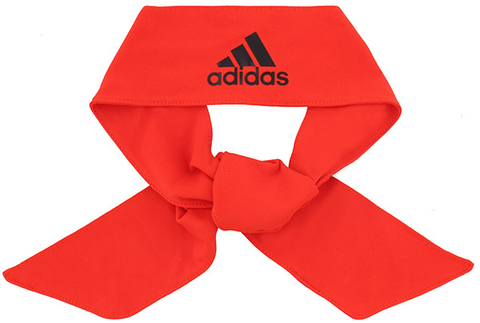 adidas Alphaskin Tie Headband (Red) - Breathable Fabric For Best Sports Performance