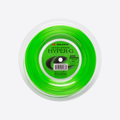 Solinco Hyper-G Reel 656' (Lime) REGULAR/NORMAL
