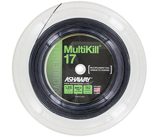 Ashaway Multikill 17G Raquetball Reel 360' (Black)