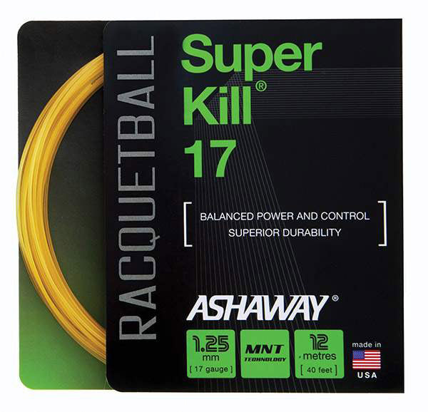 Ashaway Superkill 17G Racquetball (Natural)