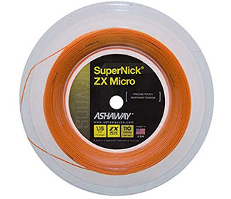 Ashaway Supernick Zx Micro 18G Squash Reel 360' (Orange)