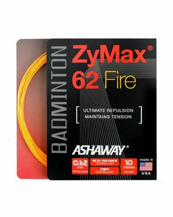 Ashaway Zymax 62 Fire Badminton (Orange) Ashaway