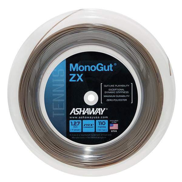 Ashaway Monogut Zx 16G Reel 360' (Black)