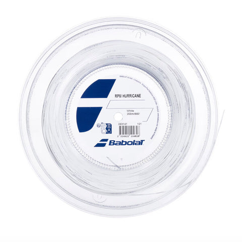 Babolat Rpm Hurricane Reel 660' (White)