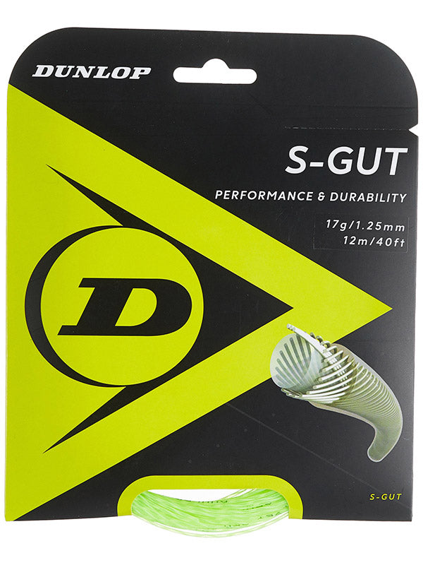 Dunlop S-Gut W/Dyna-Tec 17G (White) Dunlop