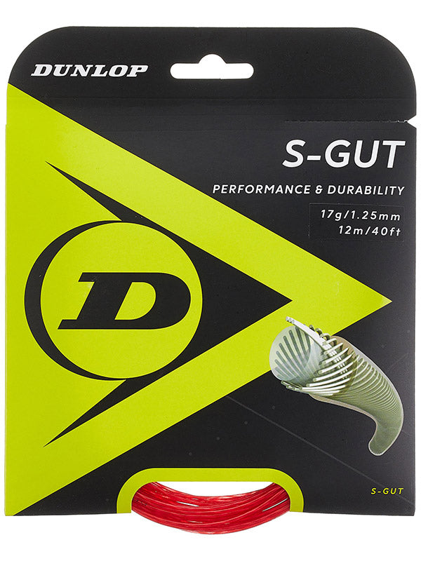 Dunlop S-Gut W/Dyna-Tec 17G (White) Dunlop