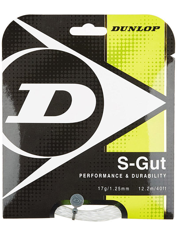 Dunlop S-Gut W/Dyna-Tec 17G (White) Dunlop