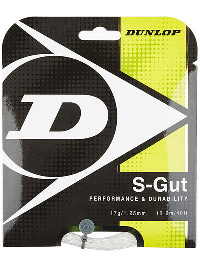 Dunlop S-Gut W/Dyna-Tec 17G (White) Dunlop