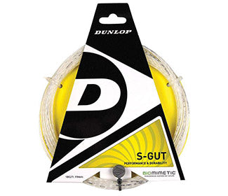 Dunlop S-Gut W/Dyna-Tec 18G (White)