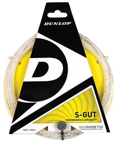 Dunlop S-Gut w/Dyna-Tec 18g (White)