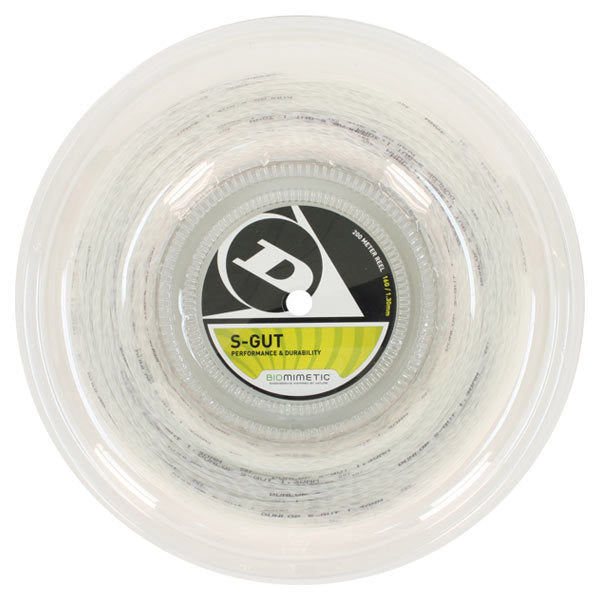 Dunlop S-Gut W/Dyna-Tec 16G Reel 660' (Black) Dunlop