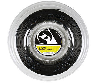 Dunlop S-Gut W/Dyna-Tec 17G Reel 660' (Black)