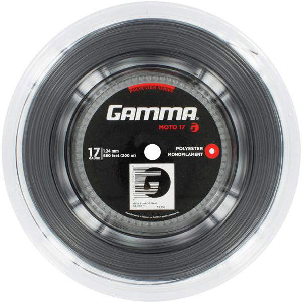 Gamma Moto 17G Reel 660' (Black)