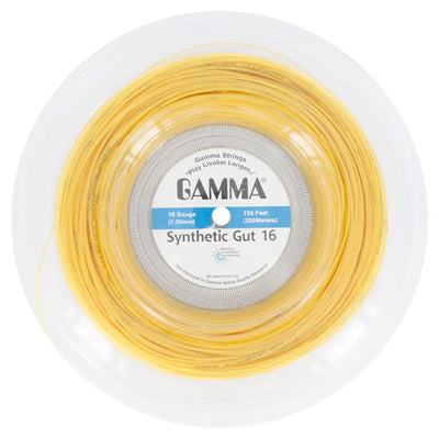 Gamma Synthetic Gut Reel 720' (Gold)