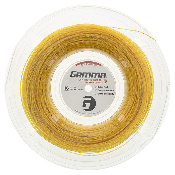 Gamma Synthetic W/Wearguard 16G Reel 660' (White) Gamma