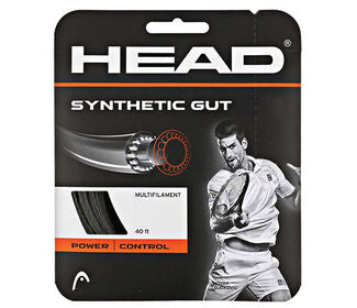 Head Synthetic Gut 17G (Black)