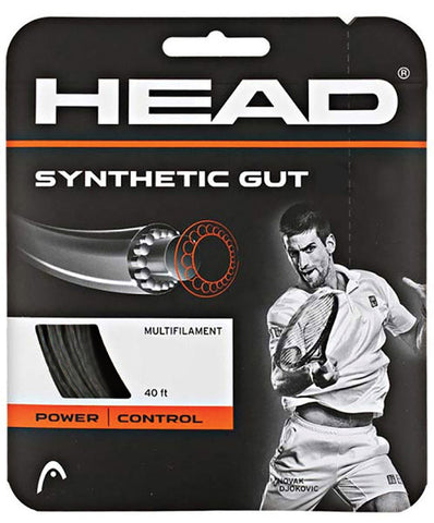 Head Synthetic Gut 17G (Black)