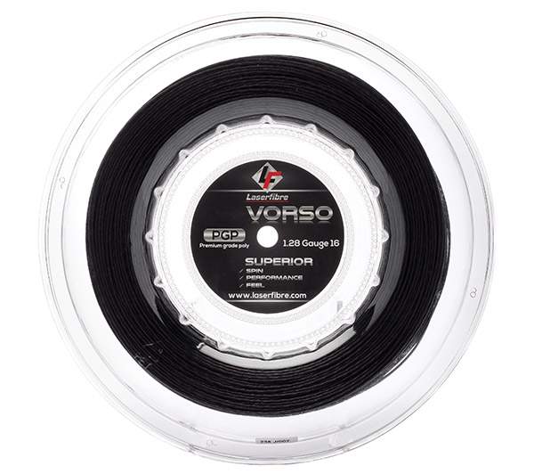 Laserfibre Vorso 16G Reel 660' (Black)