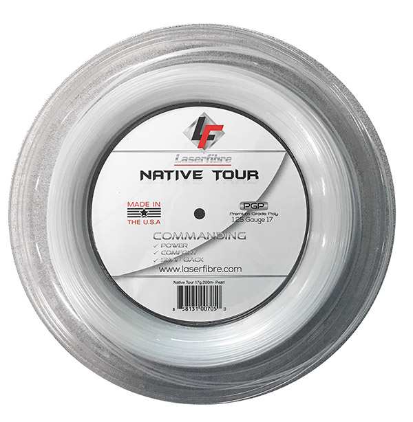Laserfibre Native Tour 17G Reel 660' (Pearl)
