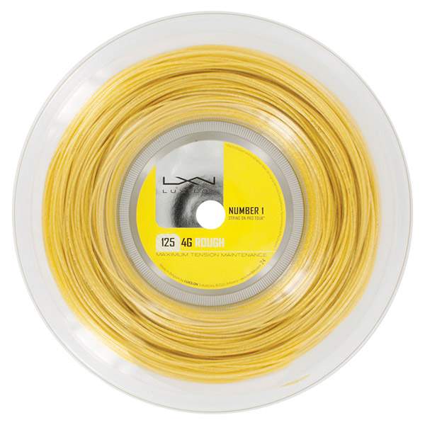 Luxilon 4G Rough 125 16L Reel 660' (Gold) Luxilon