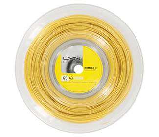 Luxilon 4G Rough 125 16L Reel 660' (Gold)