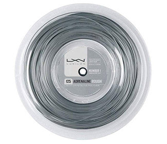 Luxilon Adrenaline 125 16L Rough Reel 660' (Platinum)