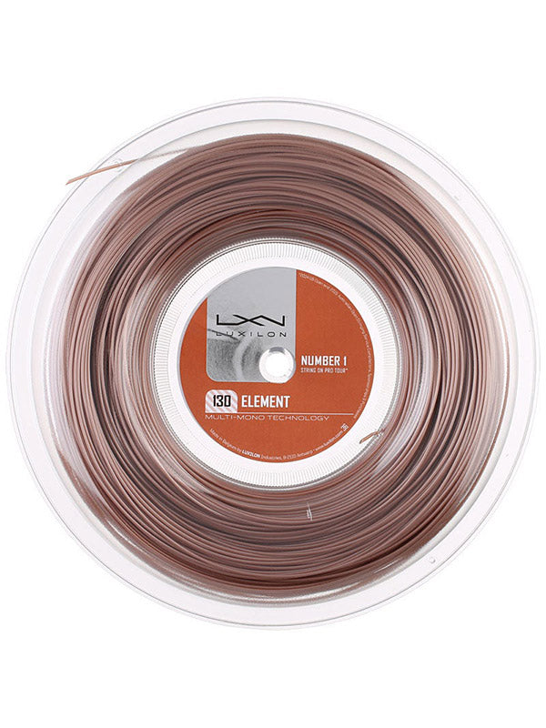 Luxilon Element 130 16G Reel 660' (Bronze) Luxilon