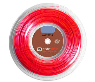 Luxilon Element Ir 125 16L Reel 660' (Red)