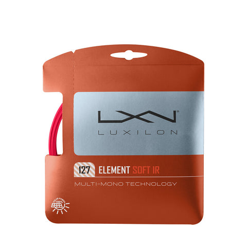 Luxilon Element Ir Soft 127 16L (Red)