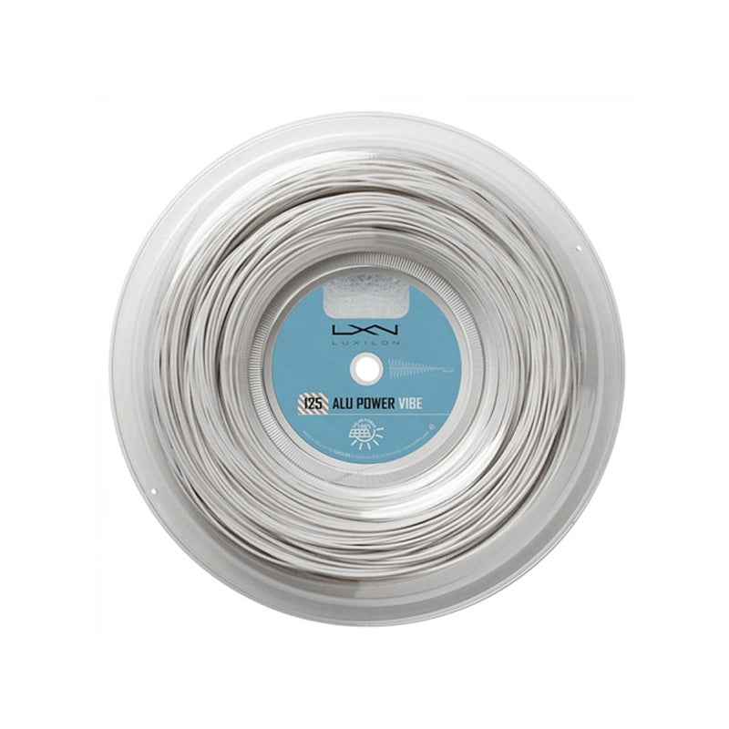 Luxilon Alu Power Vibe 125 16L Reel 660' (White Pearl)